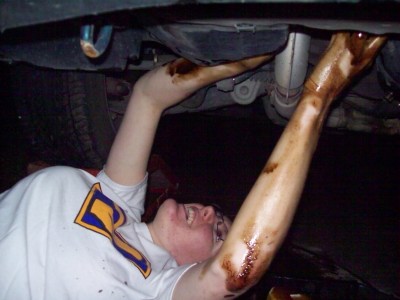Changing my oil 2