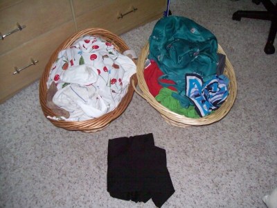 laundry baskets