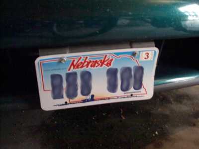 License plate