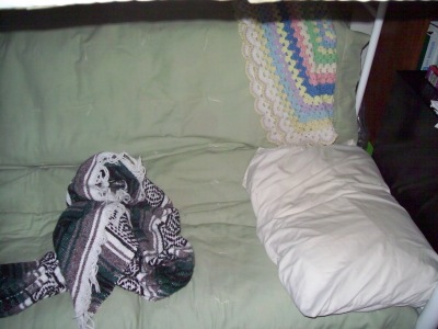 Slept in futon