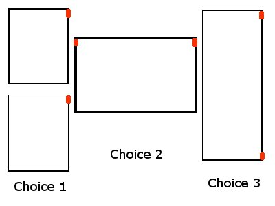 Stitching diagram