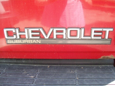 Dad's Chevy Suburban