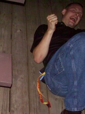 John throwing a hissy fit