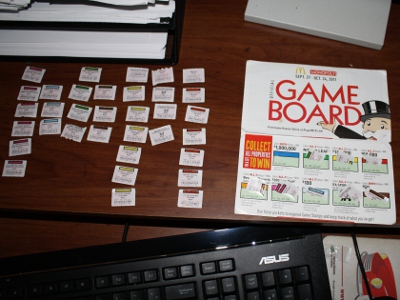 McDonalds Monopoly