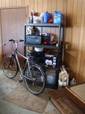 New Shelf in Garage