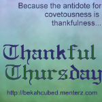 Thankful Thursday banner