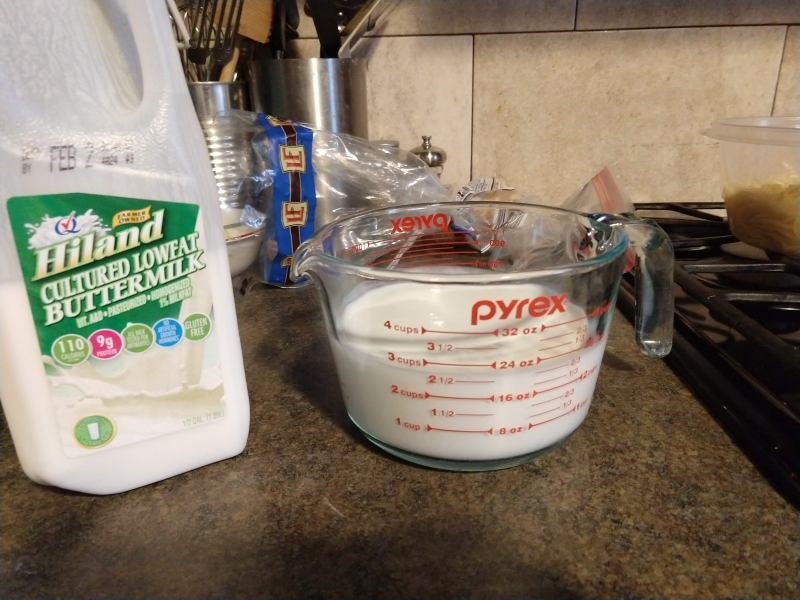 Ranch dressing, step 1