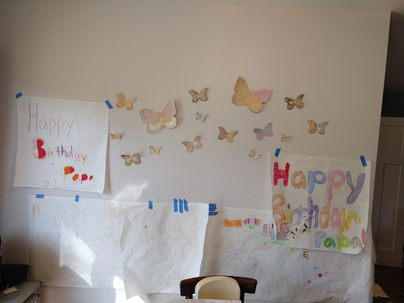 The butterfly wall