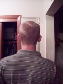 Tim's haircut