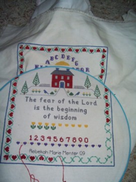 Cross Stitch Sampler