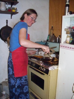 Me in long skirt