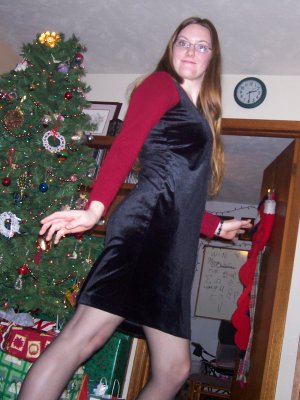 Me in short skirt
